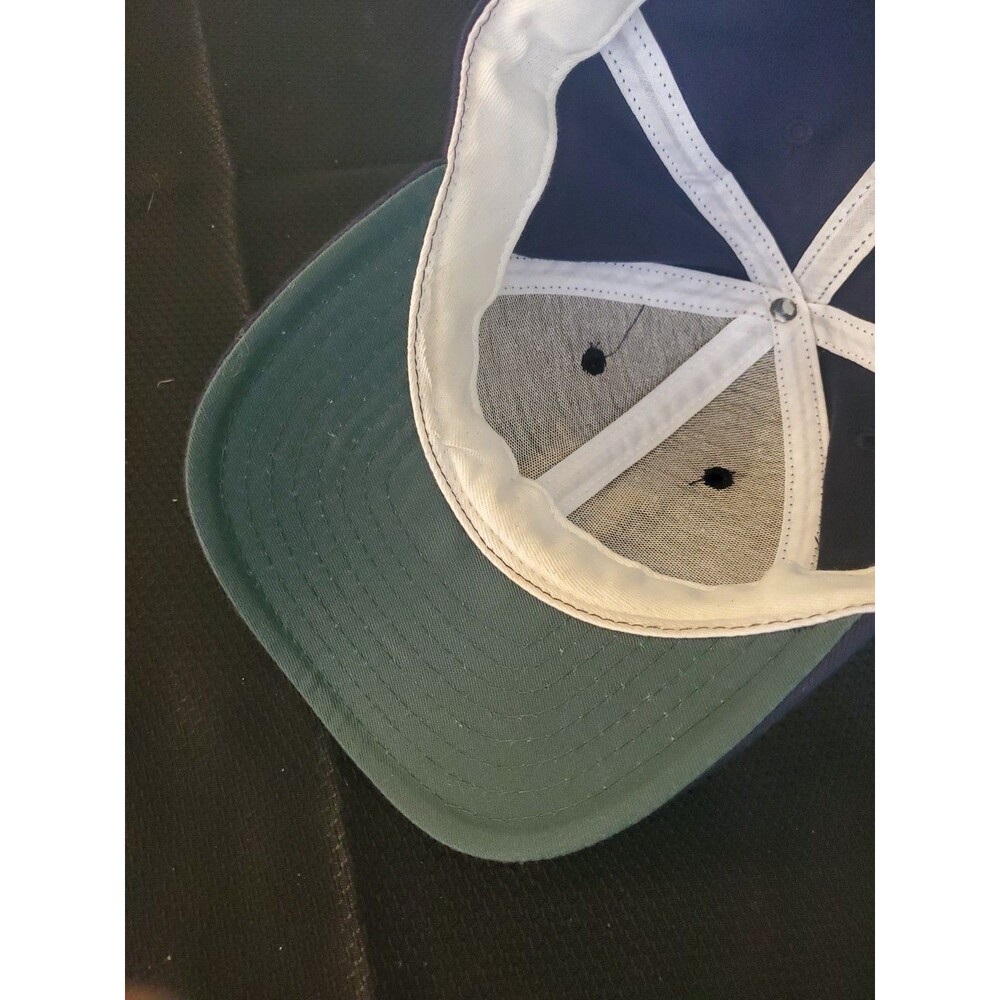 Vtg Michigan Wolverines Hat Fitted Legacy Cap 7 Baseball USA NCAA FOOTBALL M - Picture 3 of 5